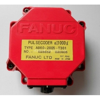 Круговой оптический датчик скорости/положения двигателя Fanuc Pulse coder Alpha 1000iI A860-2005-T301 Круговой оптический датчик скорости/положения двигателя Fanuc Pulse coder Alpha 1000iI A860-2005-T301