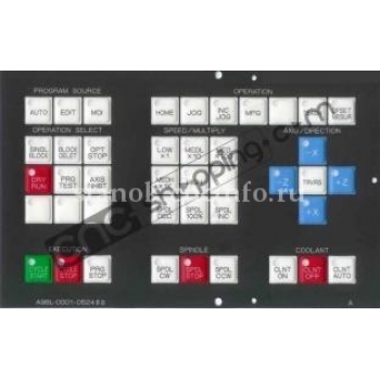 Клавиатура для станков с ЧПУ Fanuc A98L-0001-0524#B