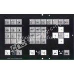 Клавиатура для станков с ЧПУ Fanuc A98L-0001-0524#TB