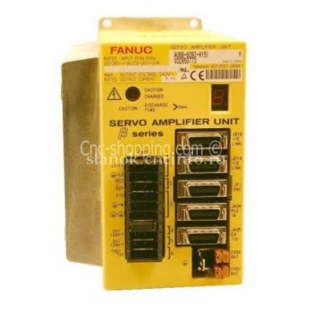 Сервоусилитель FANUC Servo Unit Beta SVU 1-12 I/O Link A06B-6093-H151 Сервоусилитель FANUC Servo Unit Beta SVU 1-12 I/O Link A06B-6093-H151